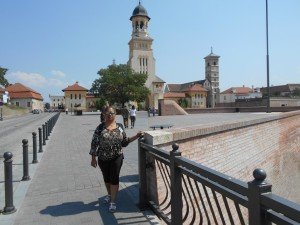 At the entrance to the fortress